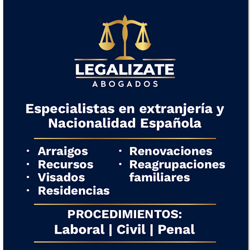 Oficina Extranjería y Nacionalidad Española Legalízate BCN Abogados