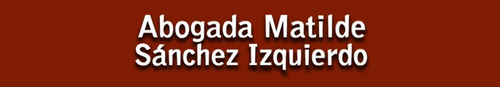 Logo de Abogada Matilde Sánchez Izquierdo