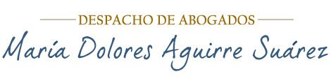 Logo de Abogado María Dolores Aguirre Suárez