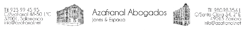 Logo de Azafranal Abogados - Jones & Esparza S.L.P