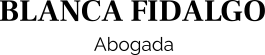 Logo de Blanca Fidalgo Abogada