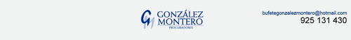 Logo de Bufete de Abogados y Procuradores González Montero