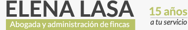 Logo de Elena Lasa Abogada - Administración de Fincas