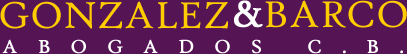 Logo de González y Barco Abogados, CB