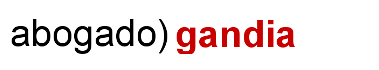 Logo de Abogado Gandia