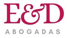 Logo de E&D Abogadas