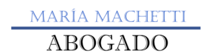 Logo de María Machetti Abogado