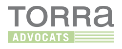 Logo de Torra Advocats